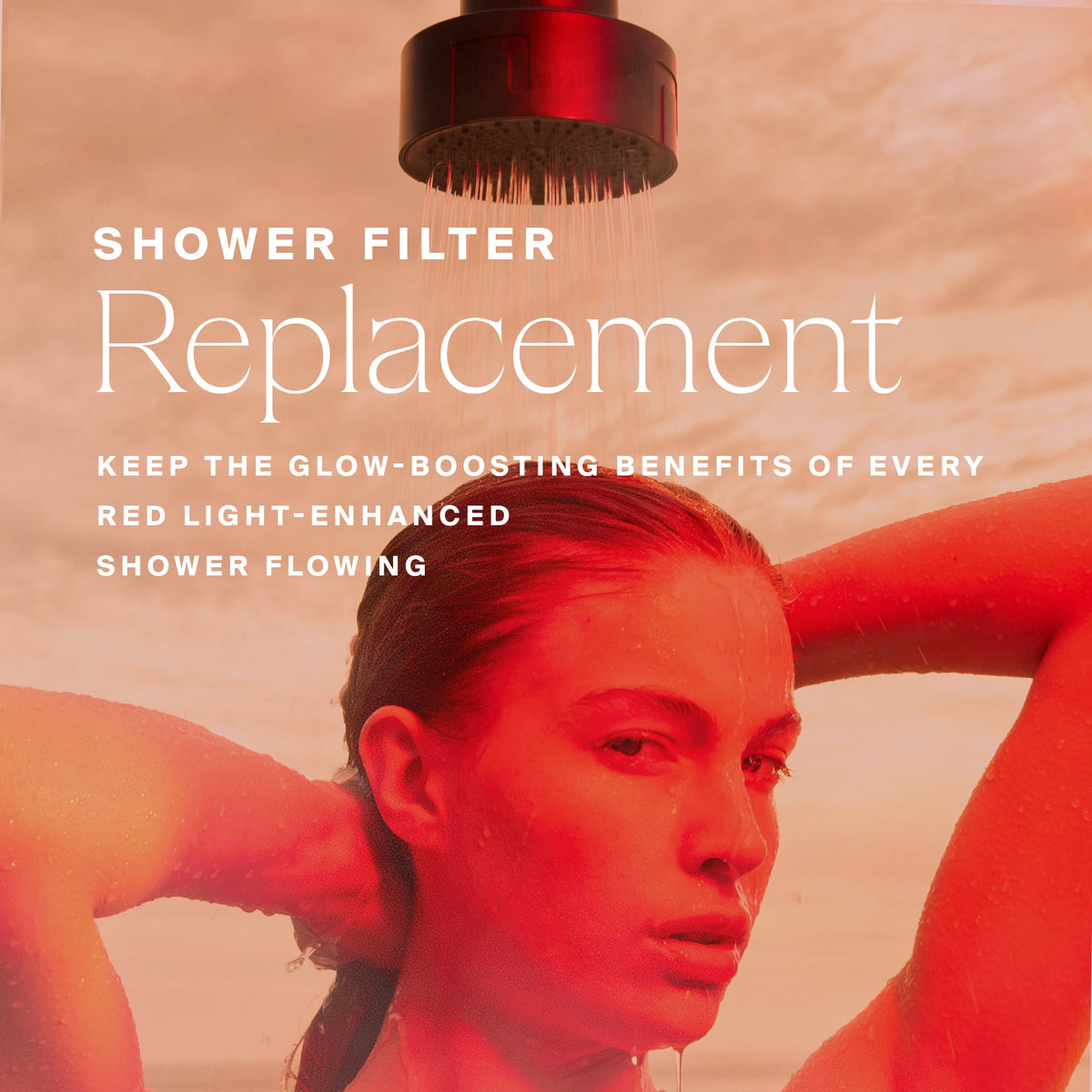 HigherDOSE Red Light Therapy Red Light Shower Filter Replacement
