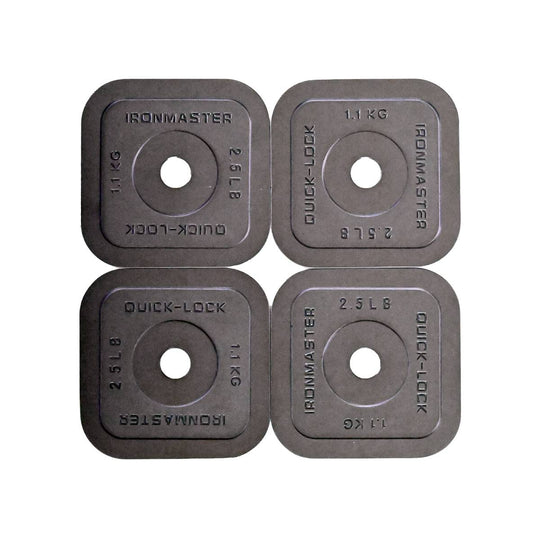 Ironmaster 2.5 lb Quick-Lock Plates (4 Pack)