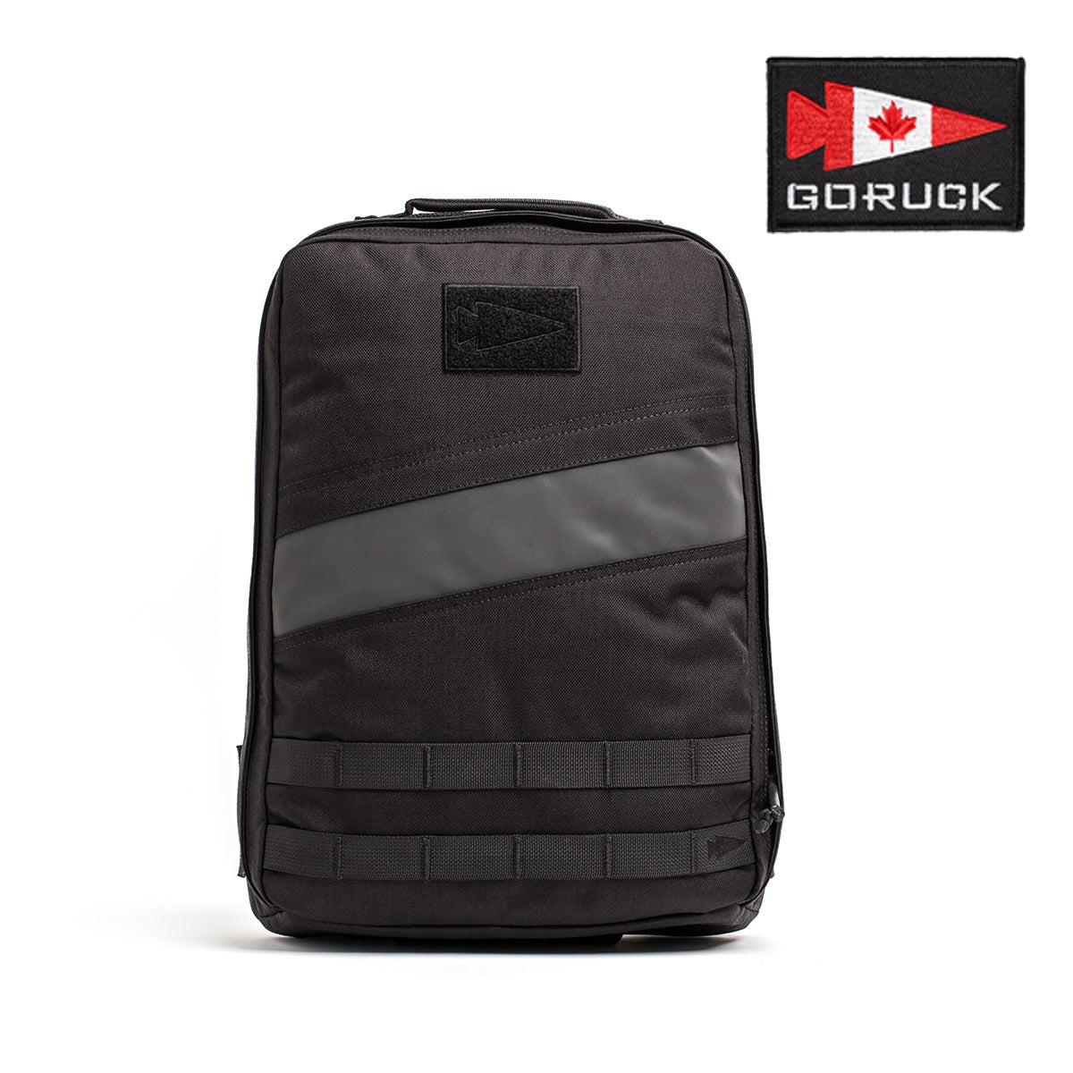 GORUCK Weighted Vest Black with Orange Interior Rucker 4.0 (15L)