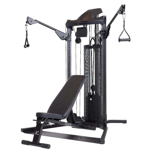 Centr Functional Trainers Home Gym + Folding Bench Bundle
