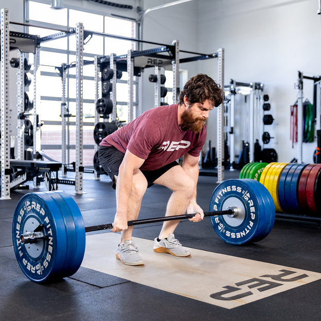REP Fitness Barbells Hard Chrome / Black Cerakote Colorado Short Bar - 15 KG