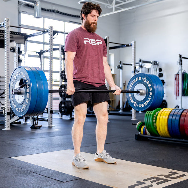 REP Fitness Barbells Hard Chrome / Black Cerakote Colorado Short Bar - 15 KG