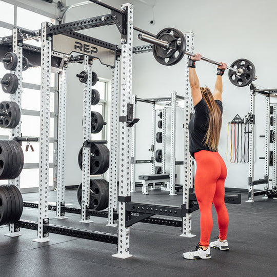 REP Fitness Barbells Black Cerakote Double Black Diamond Power Bar - 20 KG