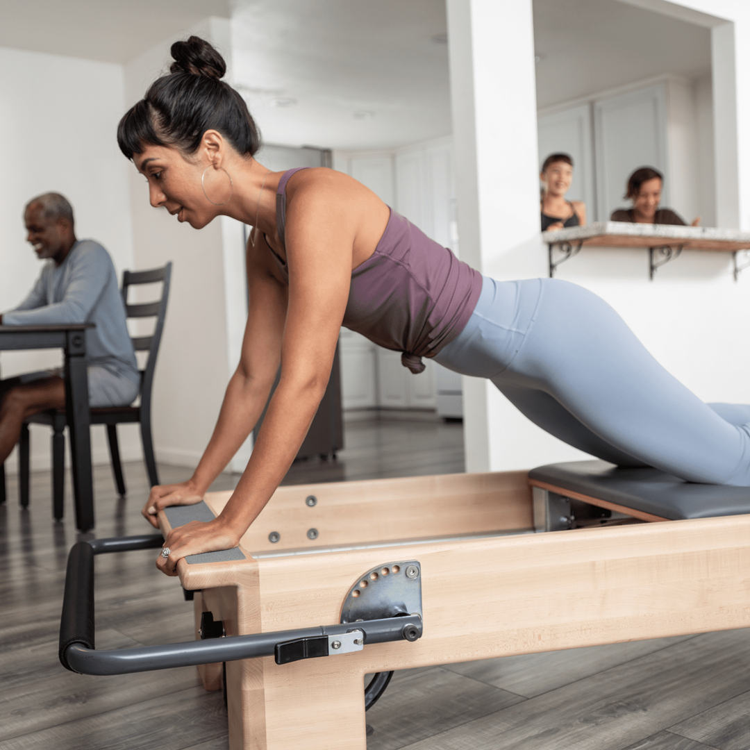 Sitting Box Lite Pilates Box Exercises Home Gym Equipment Balanced