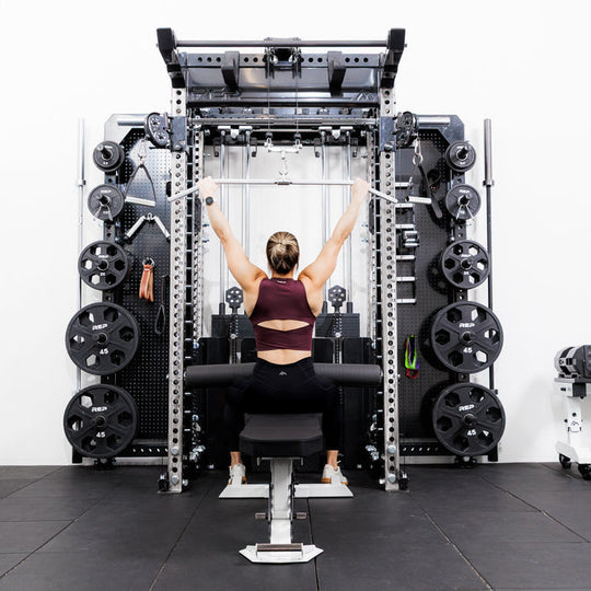 REP Fitness Functional Trainers Summit All-In-One Trainer with Wall-Mounted Ares 2.0