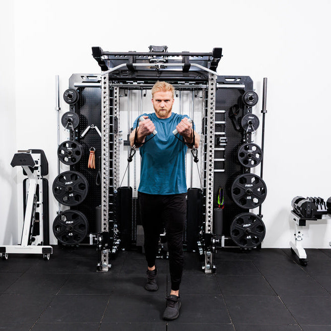 REP Fitness Functional Trainers Summit All-In-One Trainer with Wall-Mounted Ares 2.0