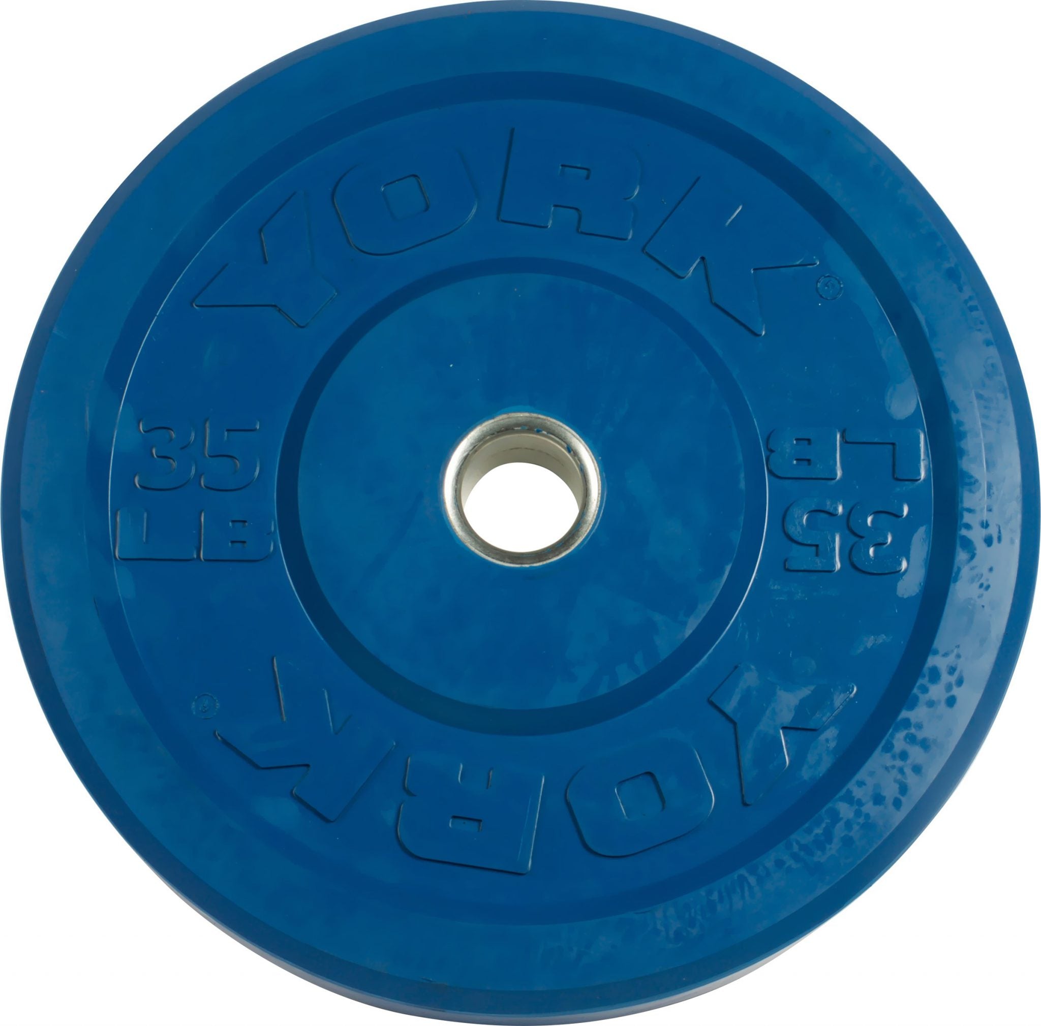 YORK Plate 35 LB Rubber Training Bumper Plates