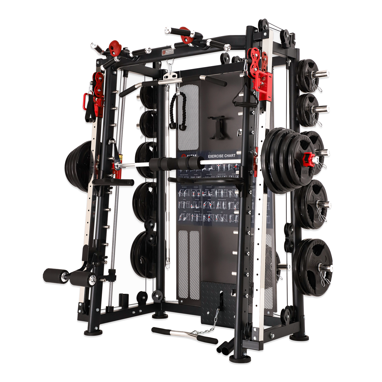Altas Strength Functional Trainer AL-3000Y All-in-One Functional Smith Trainer