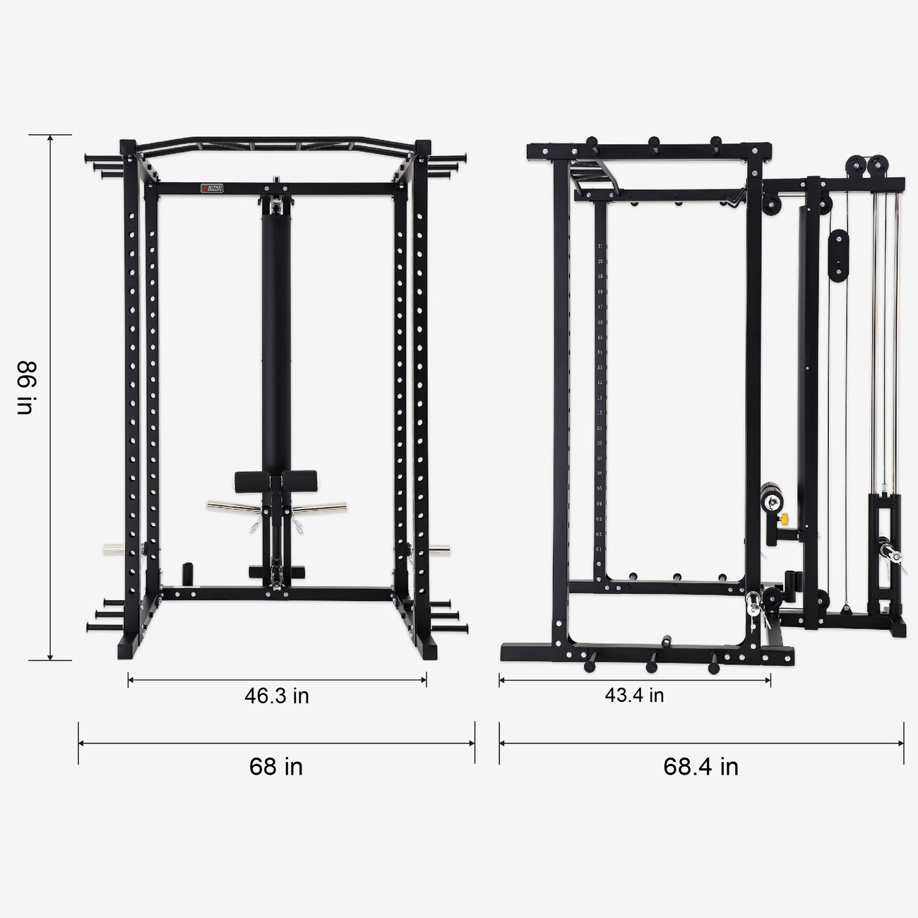 Altas Strength Squat Racks AL-3028 Squat Rack