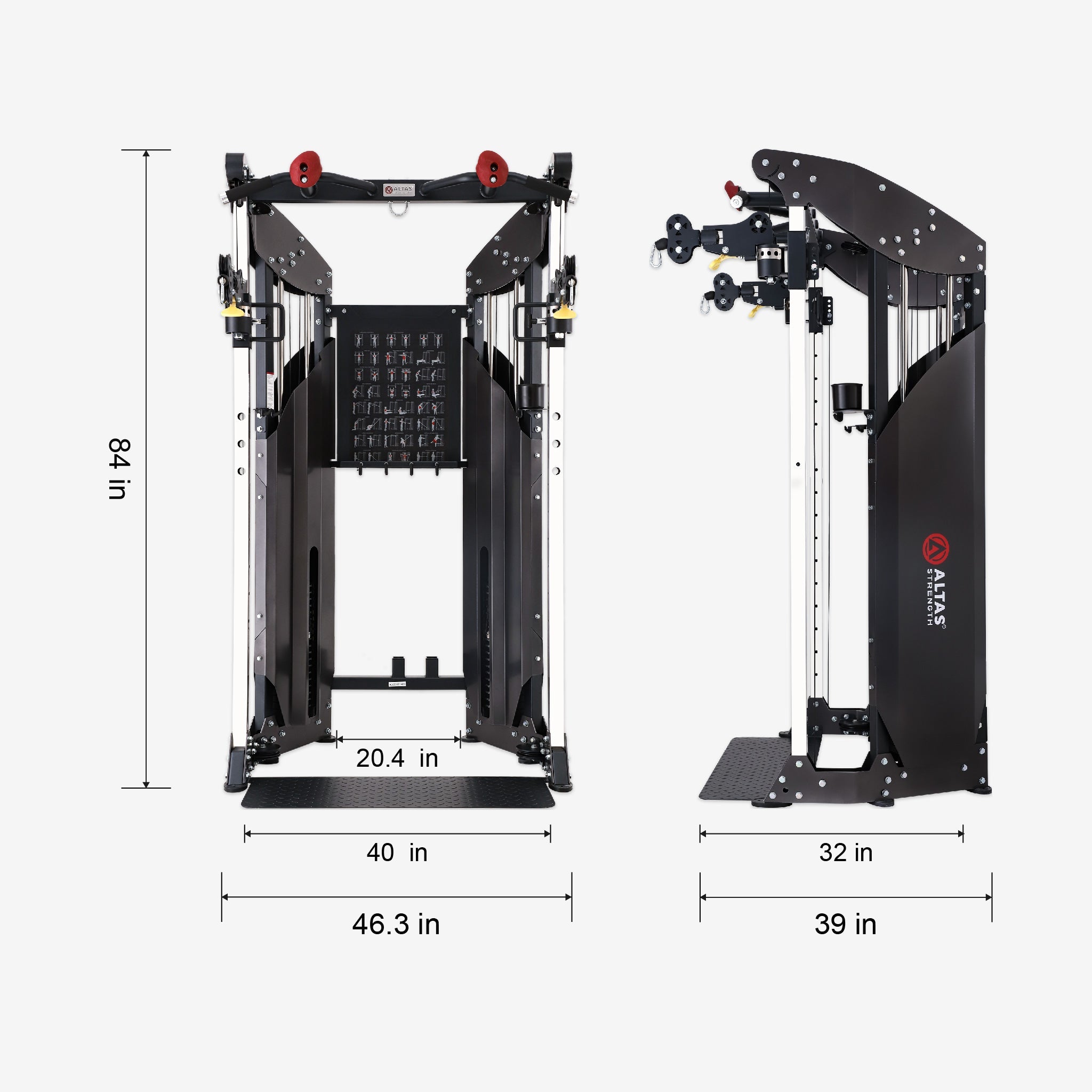 Altas Strength Functional Trainers AL-3075 Functional Trainer