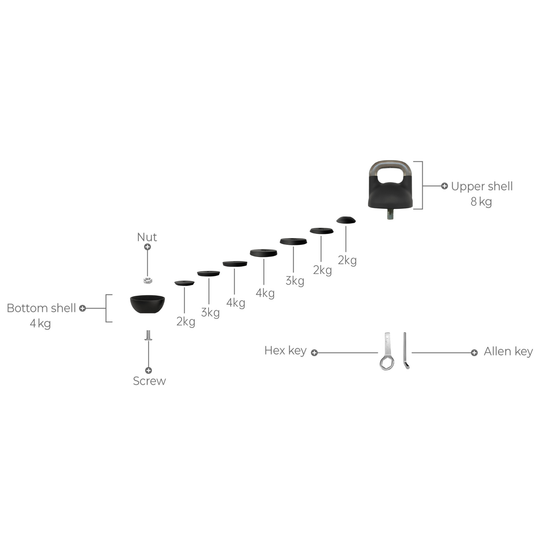 Orion Kettlebells Adjustable Kettlebells