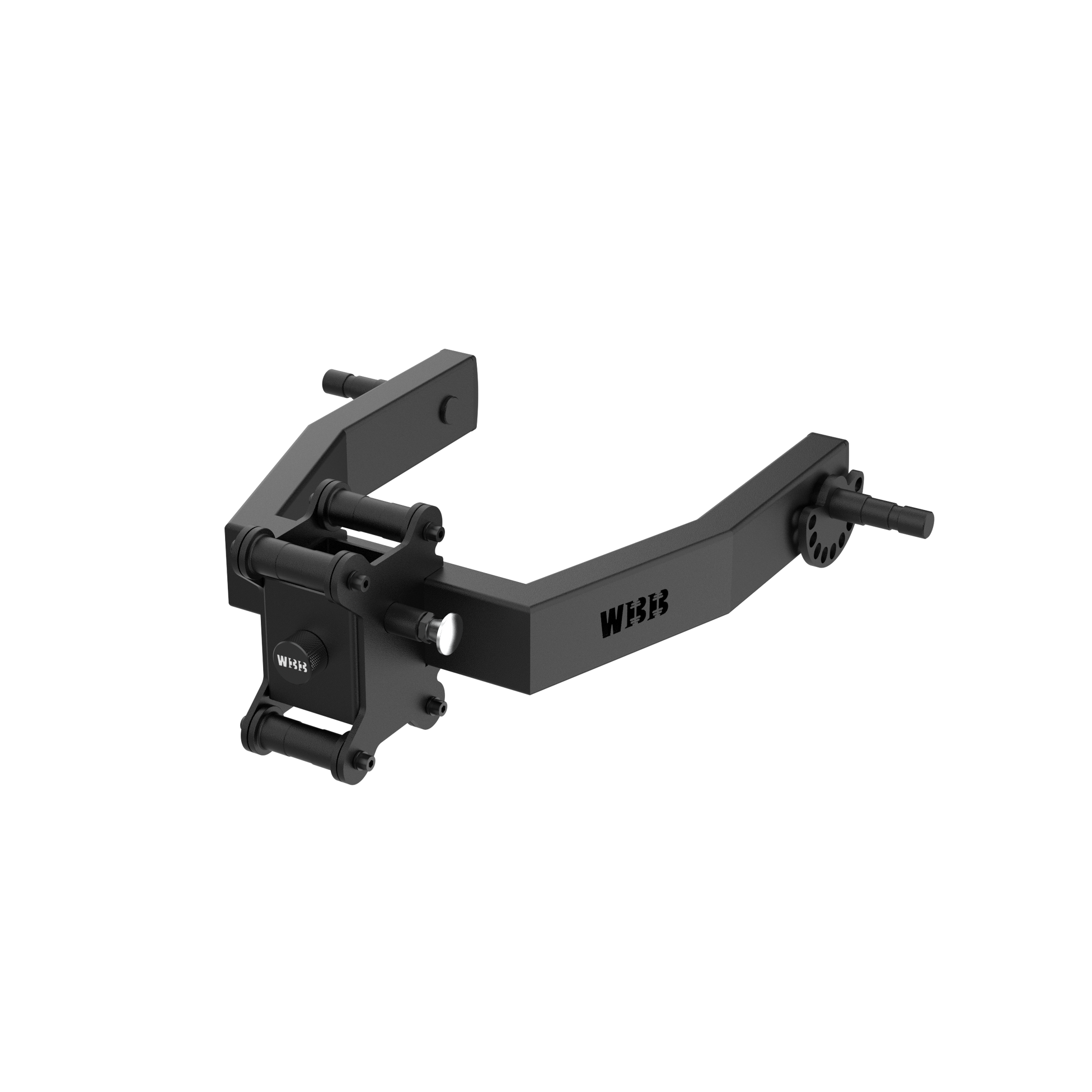 WideBodyBench Rack Attachments 3" x 3" (1" Holes) / Trolley / Roller System The Rack Attach