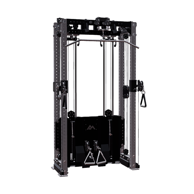 REP Fitness Functional Trainers 80" Clear Coat / 4-Post / 16" Ares 2.0 Builder