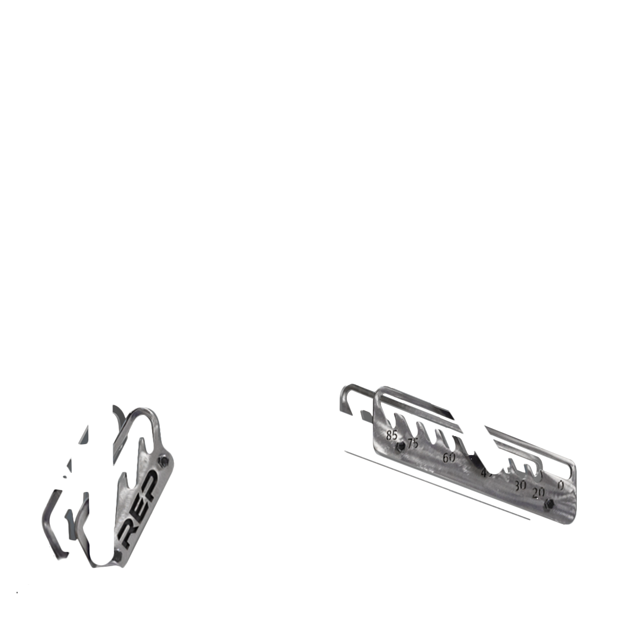 REP Fitness Bench Attachments Clear Coat AB-5200 Rails