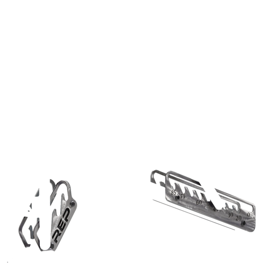 REP Fitness Bench Attachments Clear Coat AB-5200 Rails