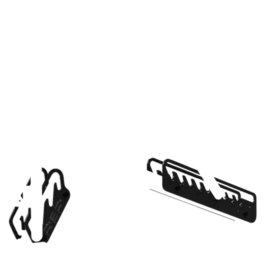 REP Fitness Bench Attachments Metallic Black AB-5200 Rails