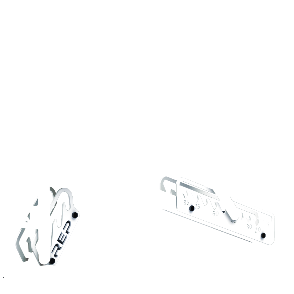 REP Fitness Bench Attachments White AB-5200 Rails