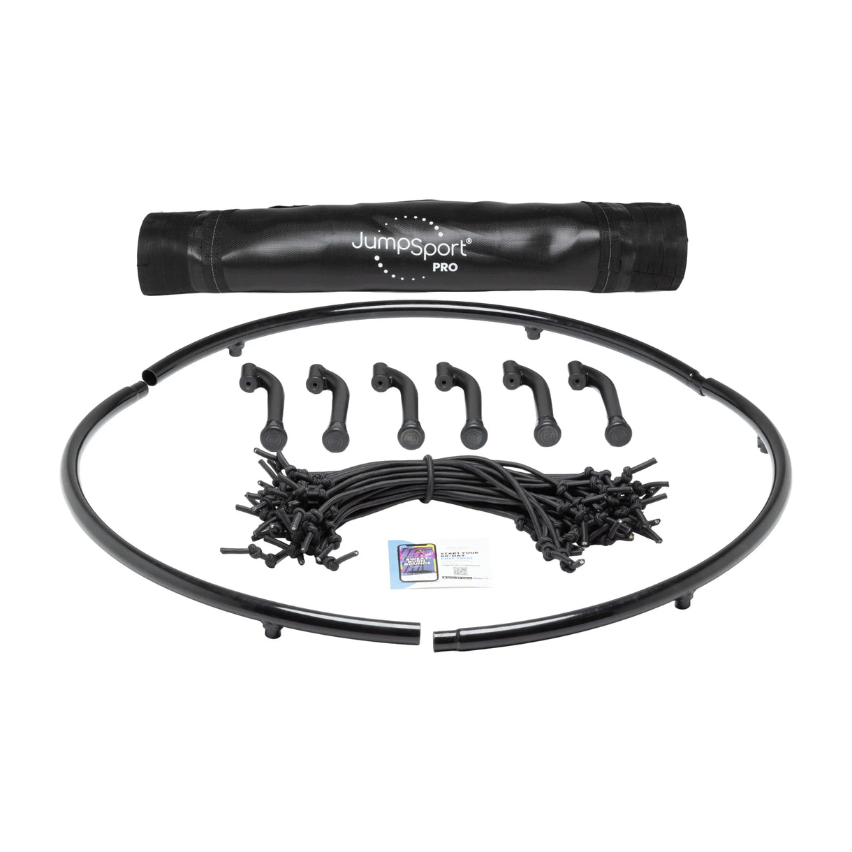 JumpSport Rebounders 3-Piece + Skirt 44" Pro Fitness Trampoline