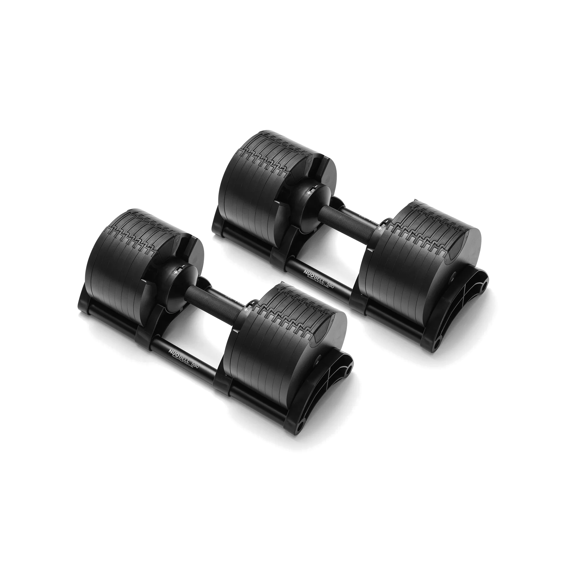 NÜOBELL Adjustable Dumbbells Black 580 Adjustable Dumbbell Set