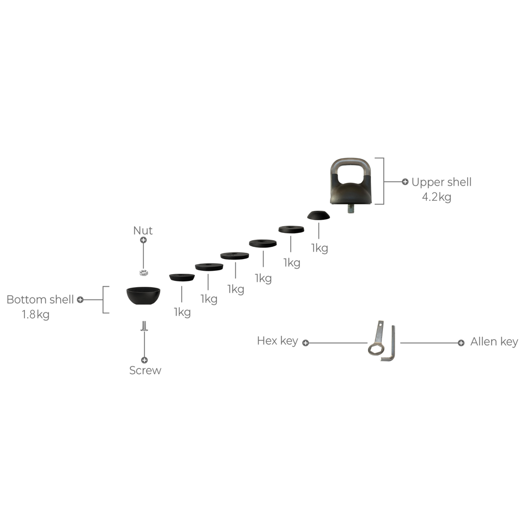 Orion Kettlebells Adjustable Kettlebells