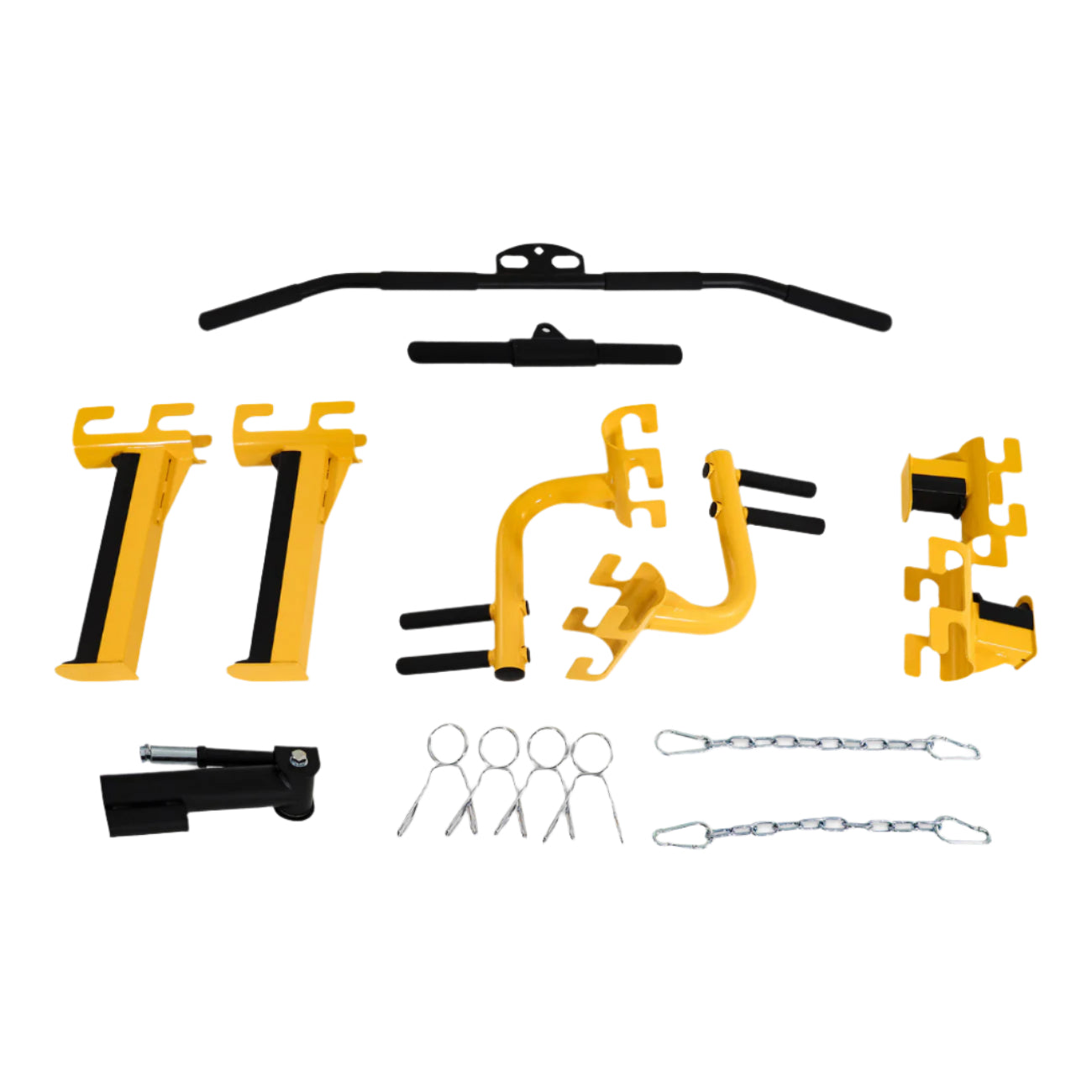 Altas Strength Squat Machine AL-6008 Squat Machine with Lat Pulldown & Low Row