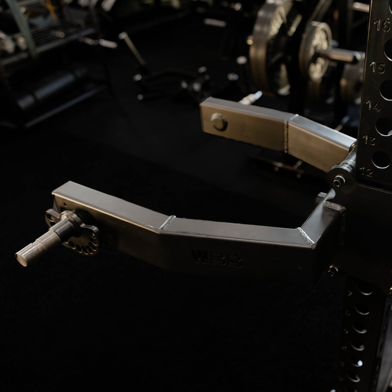 WideBodyBench Rack Attachments 3" x 3" (1" Holes) / Trolley / Roller System The Rack Attach