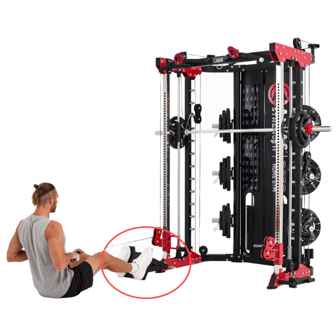 AL 7015 Low Row Foot Plate Attachment