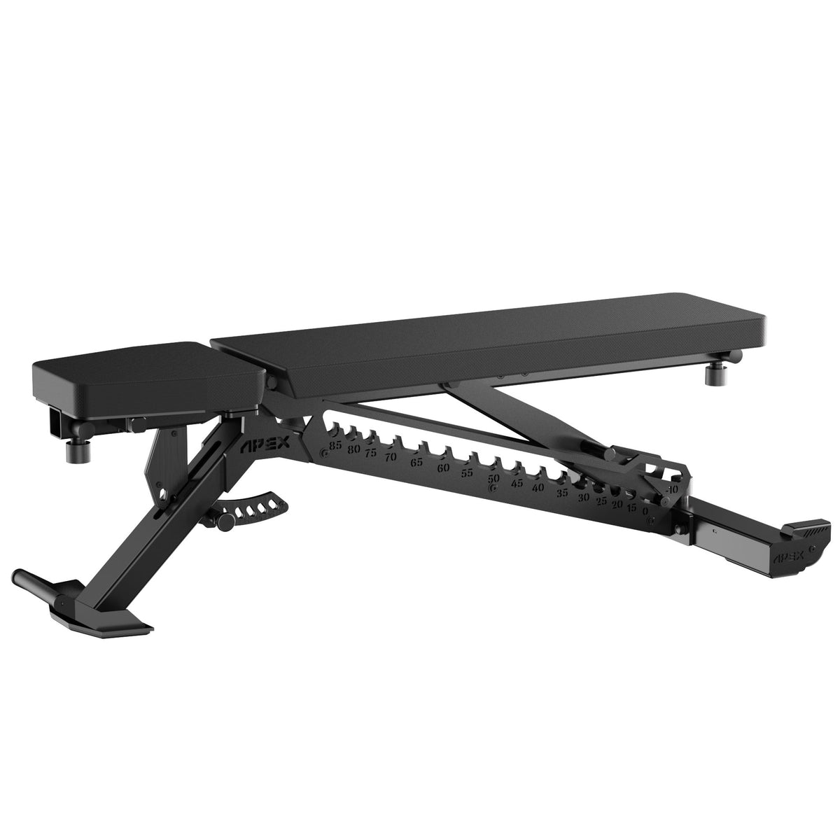 The Tib Bar Guy Benches Black Apex Adjustable Bench