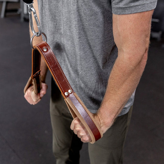 REP Fitness Cable Attachments Leather Accessory Strap