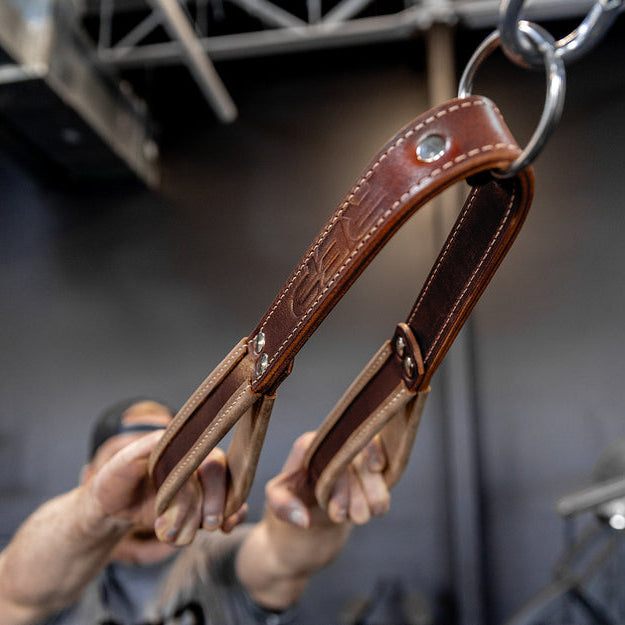 REP Fitness Cable Attachments Leather Accessory Strap