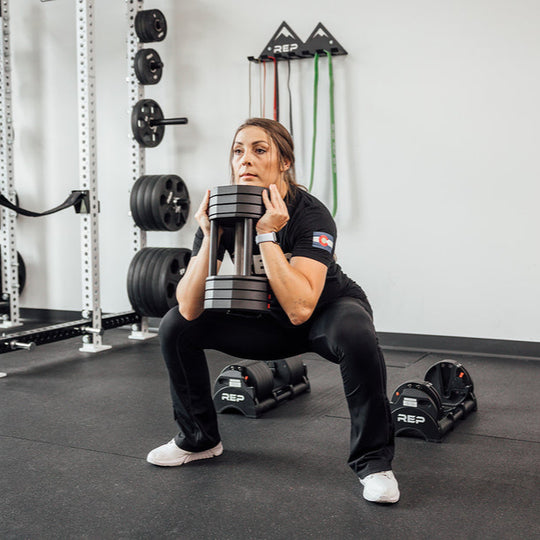 REP Fitness Adjustable Dumbbells QuickDraw Adjustable Dumbbells (LB)