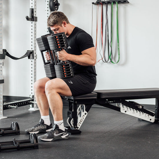 REP Fitness Adjustable Dumbbells QuickDraw Adjustable Dumbbells (LB)