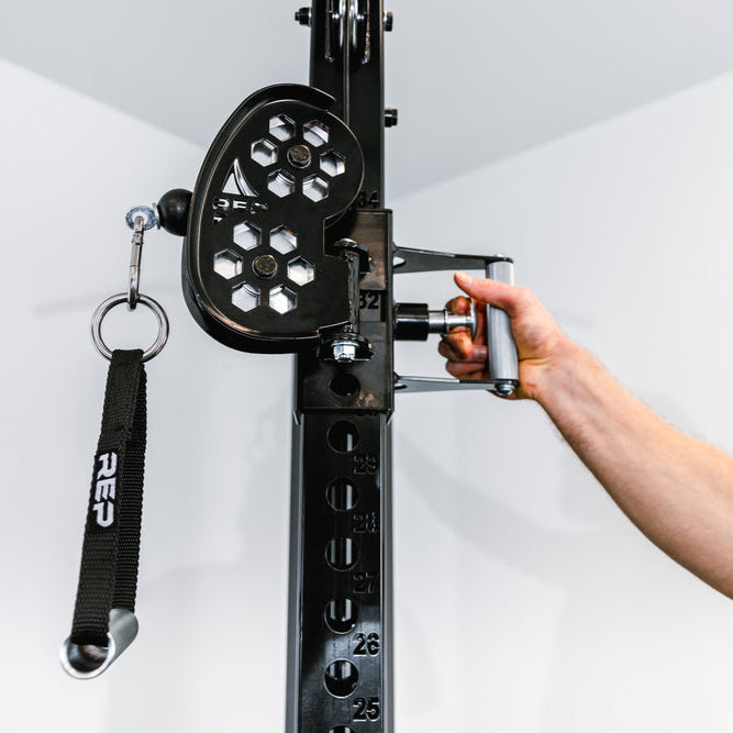 REP Home Gyms Plate Loaded + Selectorized / Base / No Pegasus Attachment Adonis Cable Tower