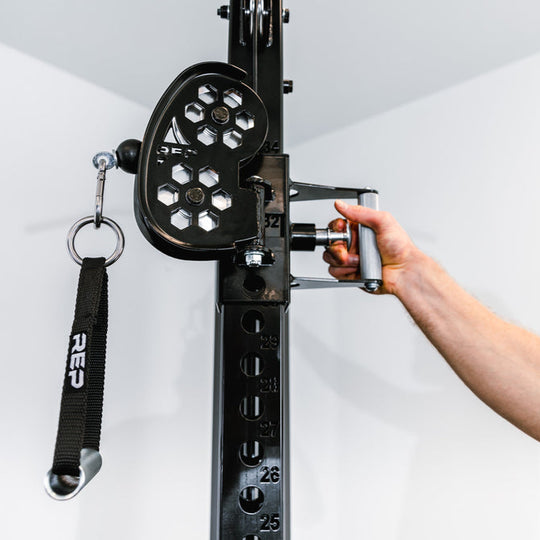 REP Home Gyms Plate Loaded + Selectorized / Base / No Pegasus Attachment Adonis Cable Tower