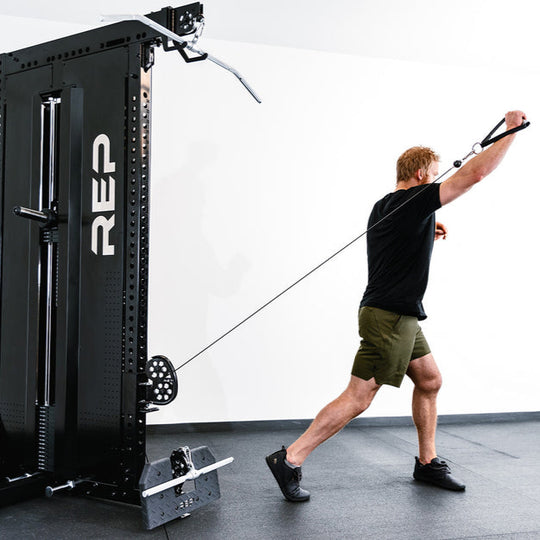 REP Home Gyms Plate Loaded + Selectorized / Base / No Pegasus Attachment Adonis Cable Tower