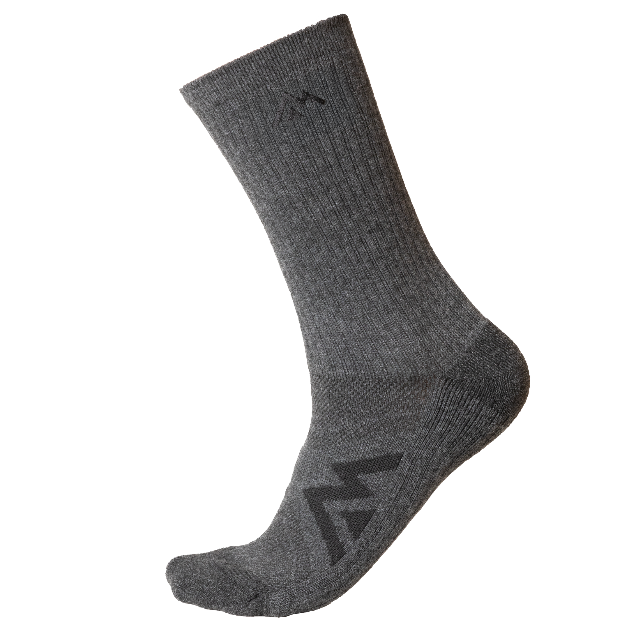 REP Fitness Apparel Cool Grey / Small / Medium Midweight Crew Sock