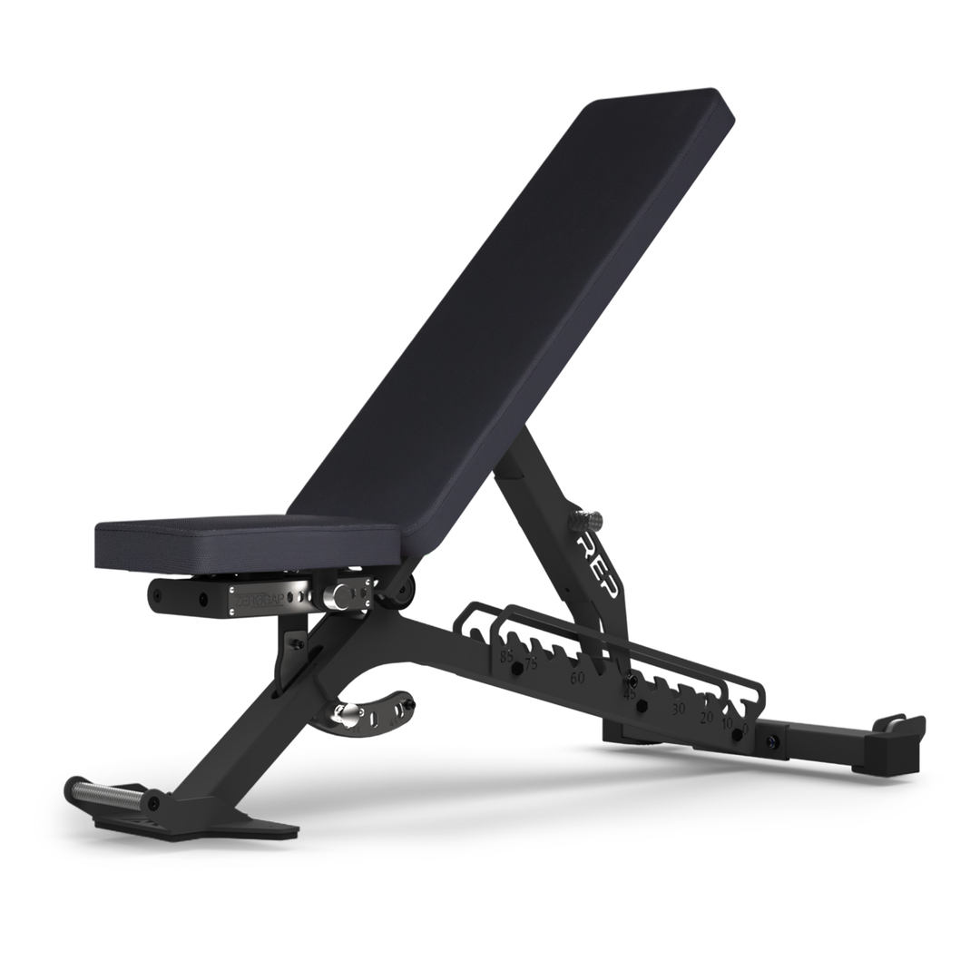 REP Benches Standard / Matte Black BlackWing Adjustable Bench