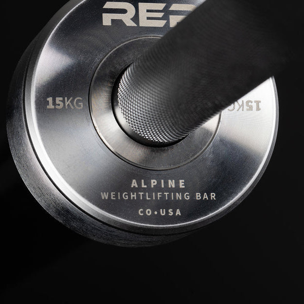 REP Fitness Barbells Hard Chrome Alpine Bar - 15 KG