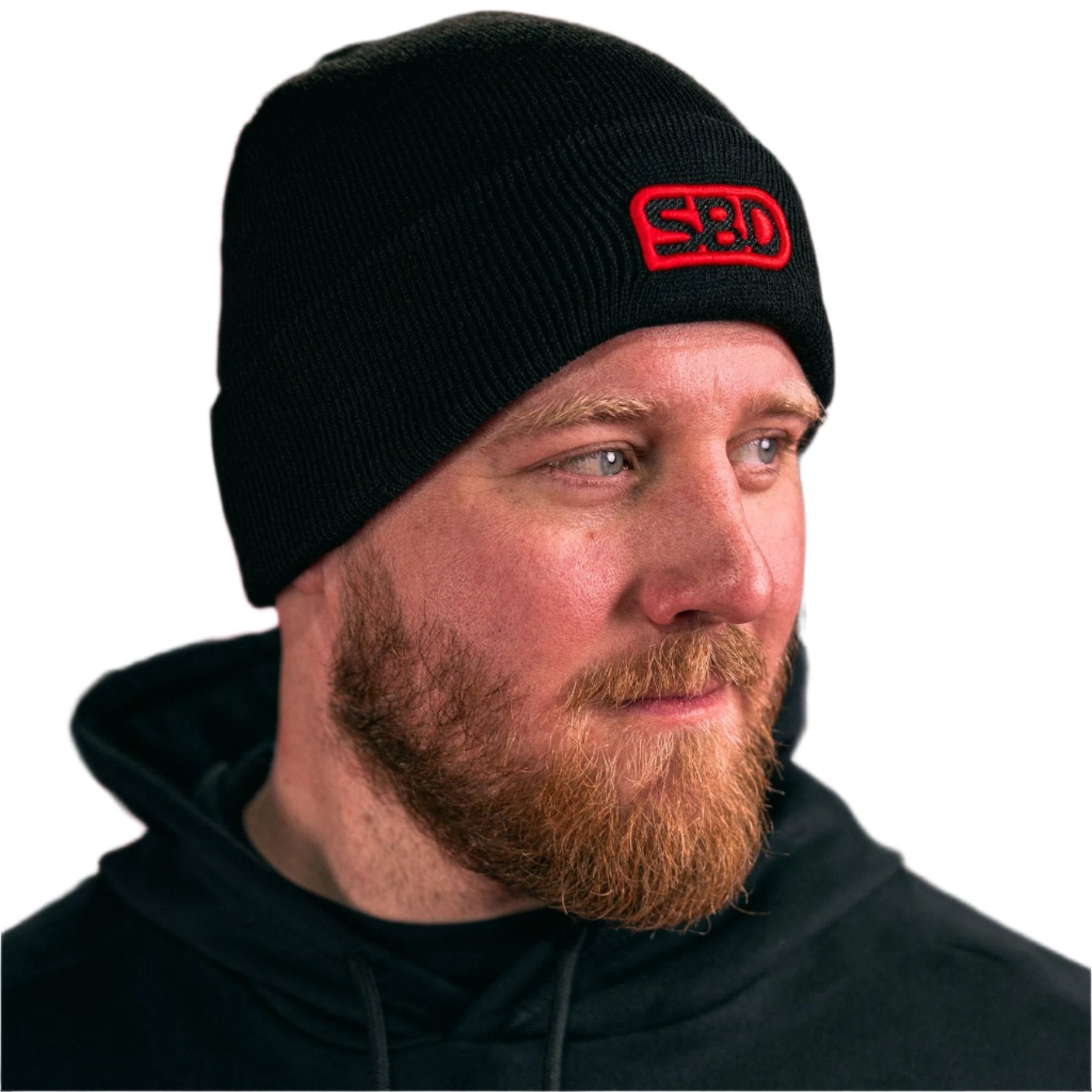 SBD Apparel Apparel Black and Red SBD Beanies