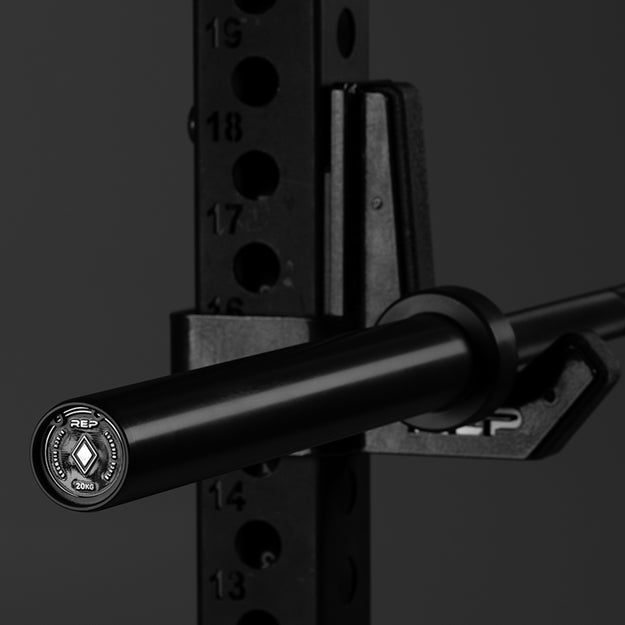 REP Fitness Barbells Black Diamond Power Bar - 20 KG