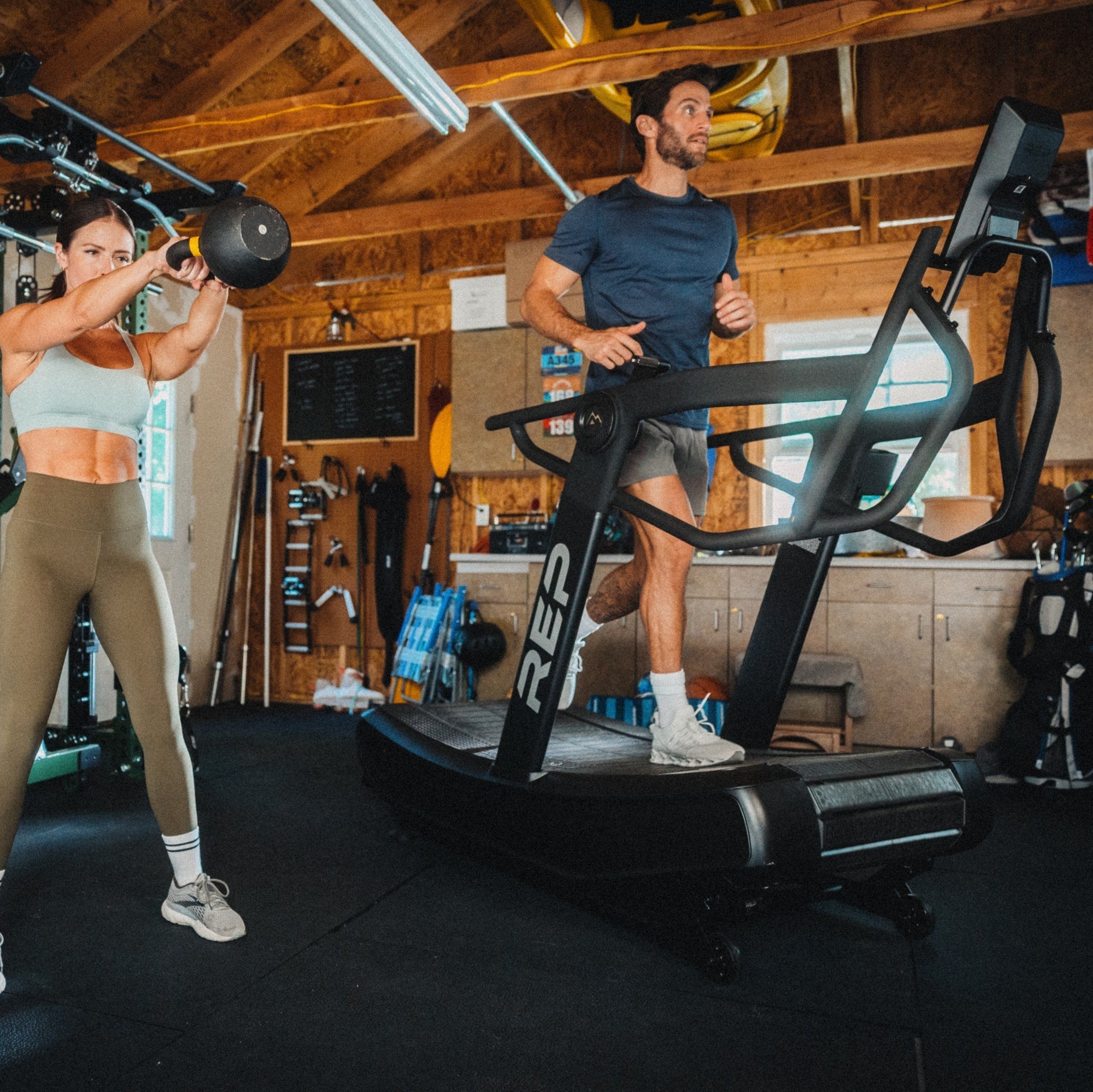 REP Fitness Treadmills Strive Curved Treadmill