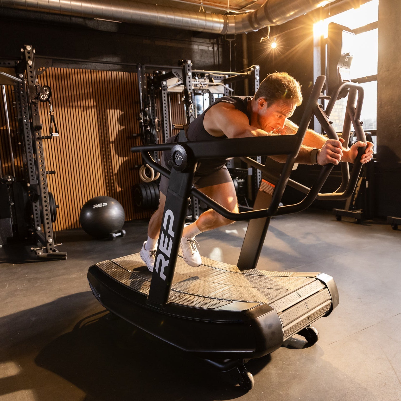 REP Fitness Treadmills Strive Curved Treadmill