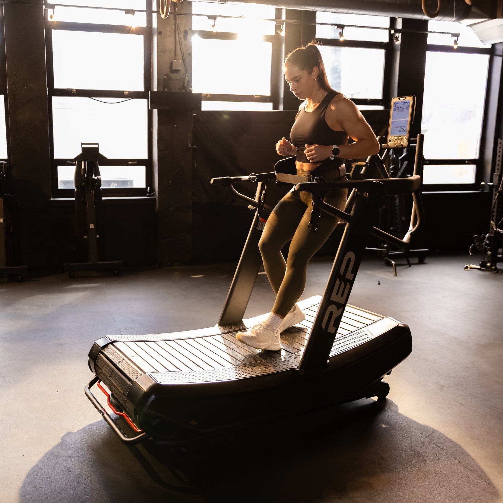 REP Fitness Treadmills Strive Curved Treadmill