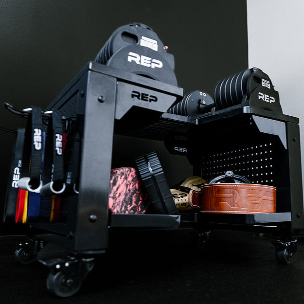 REP Storage Dumbbell Storage Cart