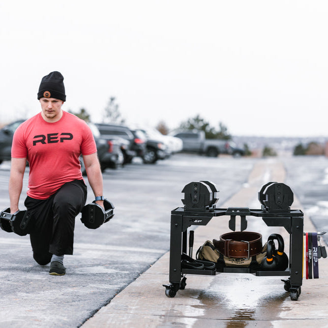REP Storage Dumbbell Storage Cart