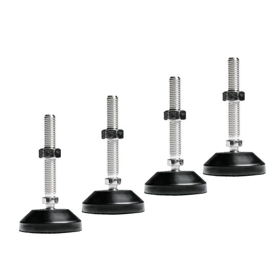 REP Storage Adjustable Dumbbell Stand Levelling Feet