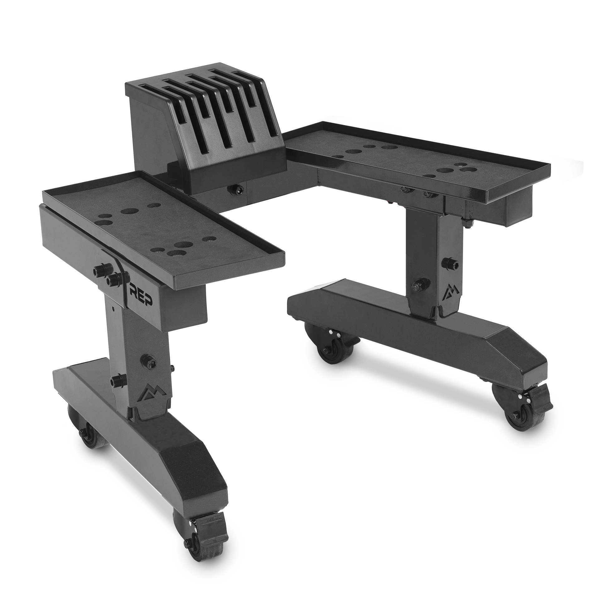 REP Storage Matte Black / REP x PÉPIN Fast Series Adjustable Dumbbell Stand