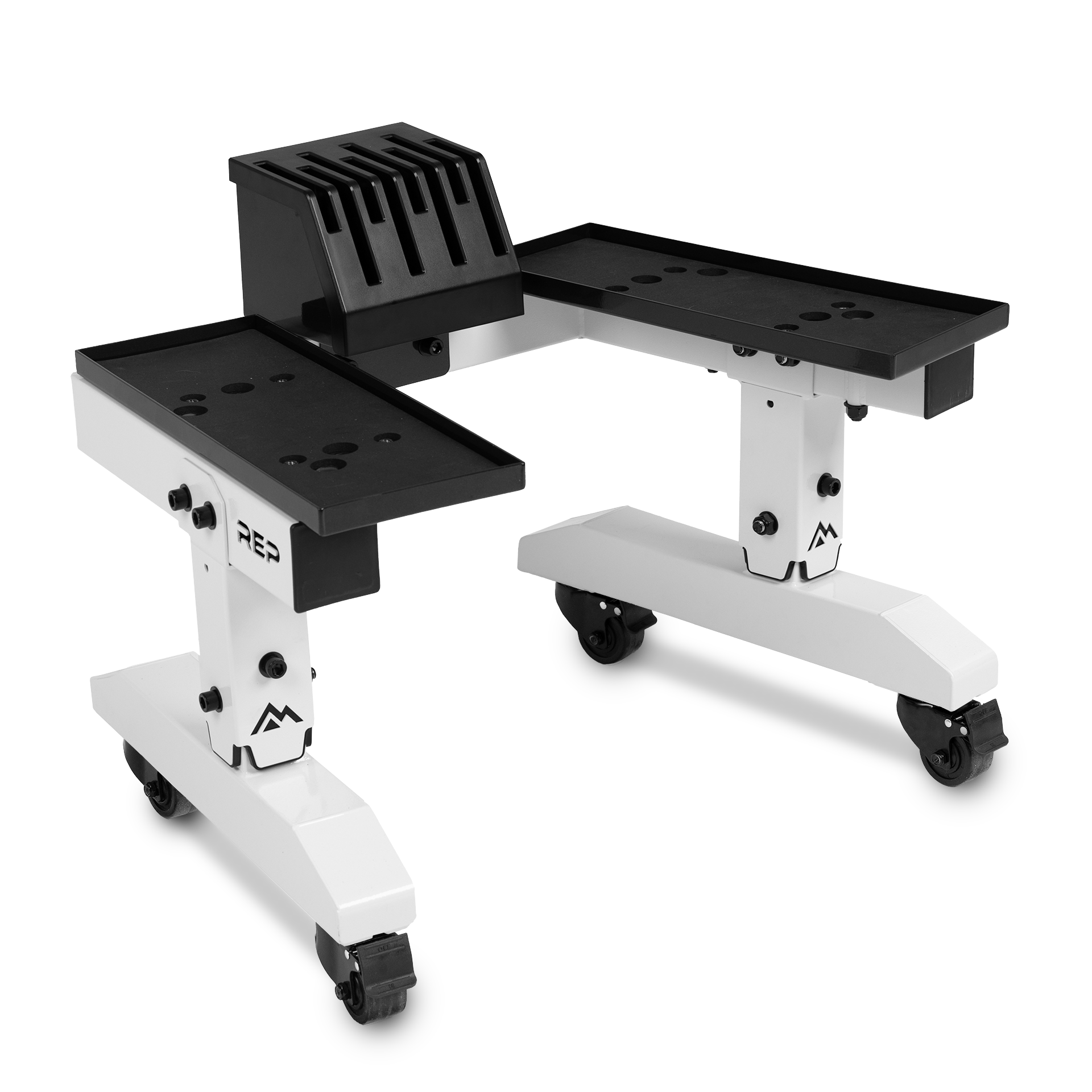 REP Storage White / REP x PÉPIN Fast Series Adjustable Dumbbell Stand