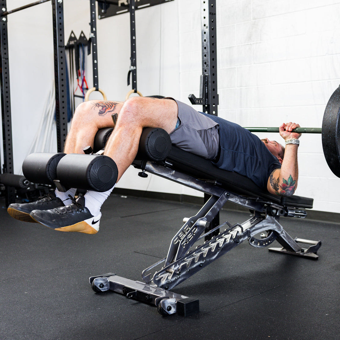 REP Fitness Bench Attachments Adjustable Bench Leg Roller Attachment 2.0
