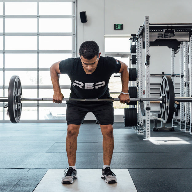 REP Fitness Barbells Bright Chrome Delta Basic Bar - 20 KG